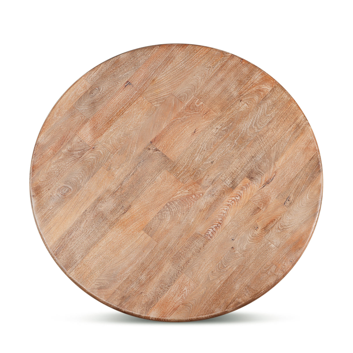 San Rafael 48" Round Dining Table in Antique Oak by Home Trends & Design at Eve Furniture