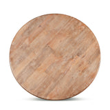 San Rafael 48" Round Dining Table in Antique Oak by Home Trends & Design at Eve Furniture