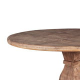 San Rafael 48" Round Gathering Table in Antique Oak by Home Trends & Design at Eve Furniture