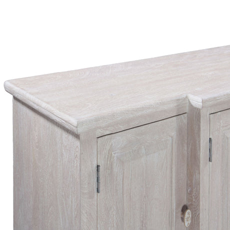 San Rafael 68" Breakfront Sideboard in Heirloom White by Home Trends & Design at Eve Furniture