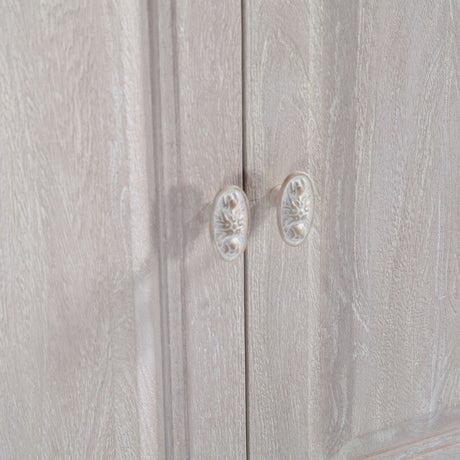 San Rafael 68" Breakfront Sideboard in Heirloom White by Home Trends & Design at Eve Furniture