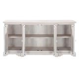 San Rafael 68" Breakfront Sideboard in Heirloom White by Home Trends & Design at Eve Furniture