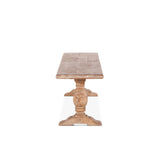 San Rafael 72" Bench in Antique Oak by Home Trends & Design at Eve Furniture