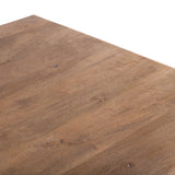 San Rafael 72" Dining Table in Antique Oak by Home Trends & Design at Eve Furniture