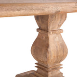 San Rafael 72" Dining Table in Antique Oak by Home Trends & Design at Eve Furniture
