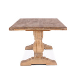 San Rafael 72" Dining Table in Antique Oak by Home Trends & Design at Eve Furniture