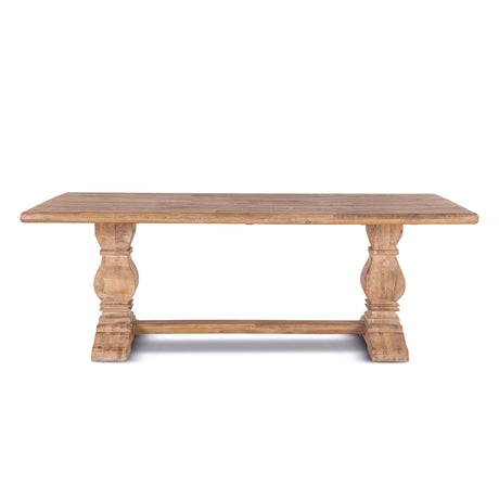 San Rafael 72" Dining Table in Antique Oak by Home Trends & Design at Eve Furniture