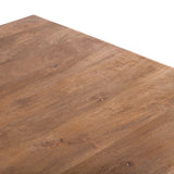 San Rafael 84" Dining Table in Antique Oak by Home Trends & Design at Eve Furniture