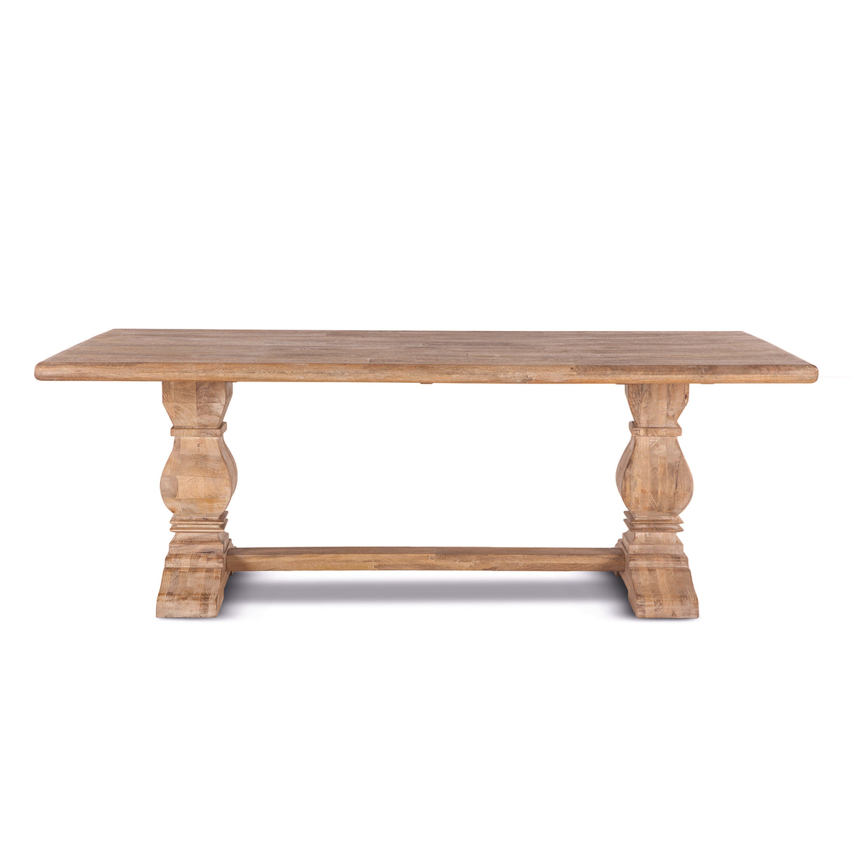 San Rafael 84" Dining Table in Antique Oak by Home Trends & Design at Eve Furniture