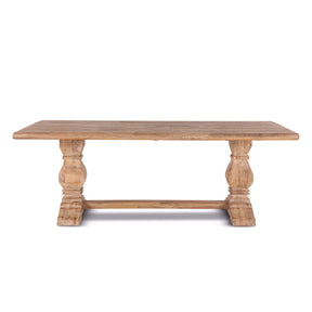San Rafael 84" Dining Table in Antique Oak by Home Trends & Design at Eve Furniture