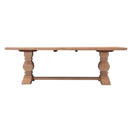 San Rafael 94" Dining Table in Antique Oak by Home Trends & Design at Eve Furniture