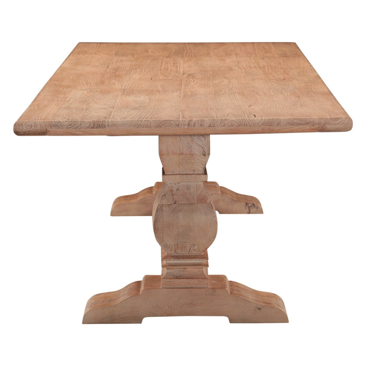 San Rafael 94" Dining Table in Antique Oak by Home Trends & Design at Eve Furniture