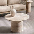 Sana Capri Limestone Outdoor Coffee Table by Classic Home at Eve Furniture