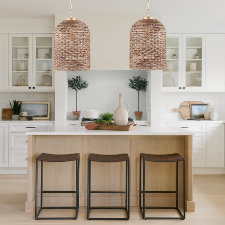 Sana Tall Watergrass Pendant Light by Mercana at Eve Furniture