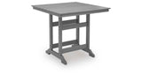 Sanctuary Beach Dark Gray Outdoor Counter Height Dining Table by Ashley at Eve Furniture