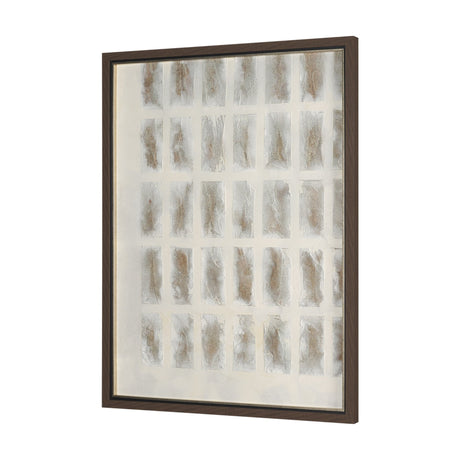 Sand & Structure I by Mercana Studio Handmade Original Framed Artwork Matted under Glass by Mercana at Eve Furniture