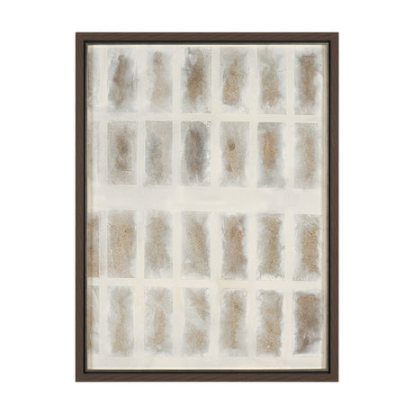 Sand & Structure II by Mercana Studio Handmade Original Framed Artwork Matted under Glass by Mercana at Eve Furniture