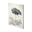 Sandhil Crane by Mercana Studio a Hand Embellished Textured Canvas by Mercana at Eve Furniture
