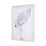 Sandhill Crane II by Chad Mckay a Hand Embelished Textured Framed Photo Art Print by Mercana at Eve Furniture