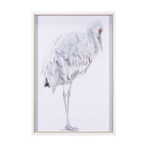 Sandhill Crane II by Chad Mckay a Hand Embelished Textured Framed Photo Art Print by Mercana at Eve Furniture