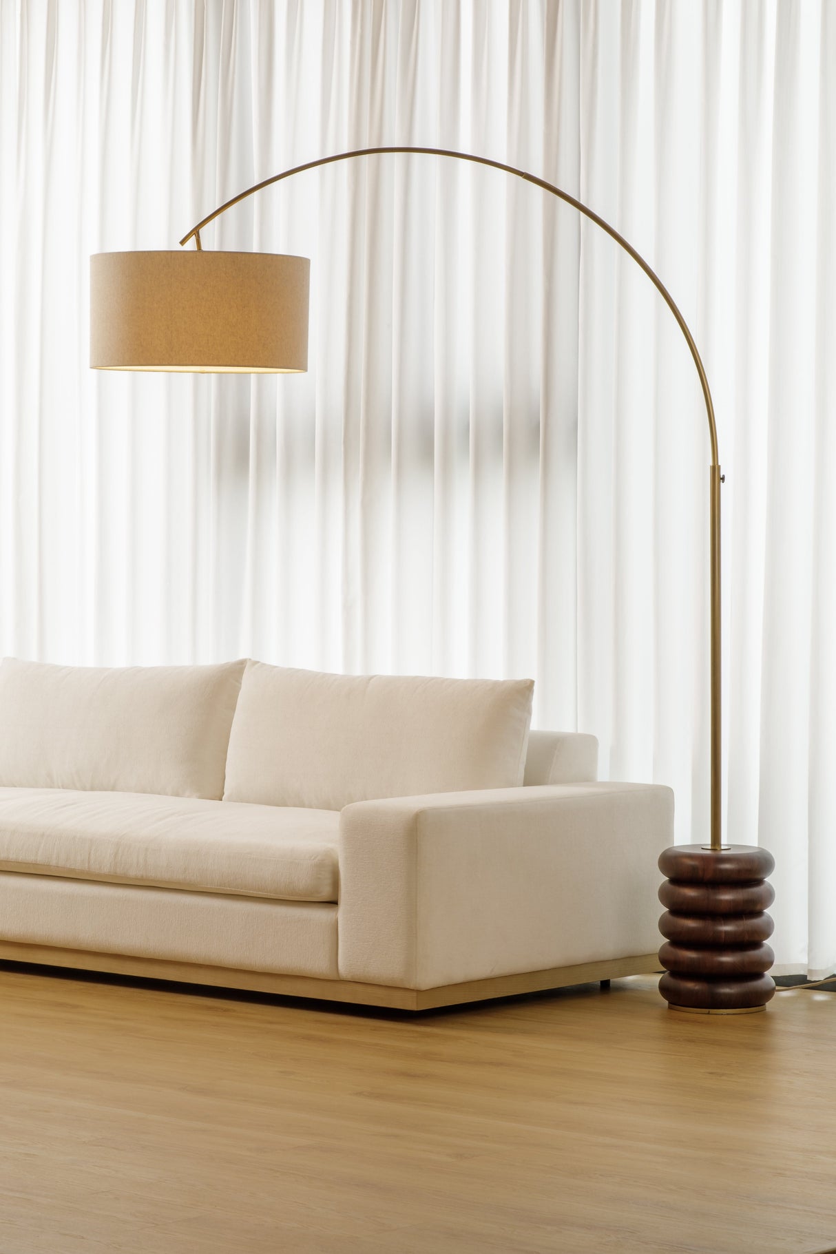 Sandia Arc Floor Lamp by Co.House Designs at Eve Furniture