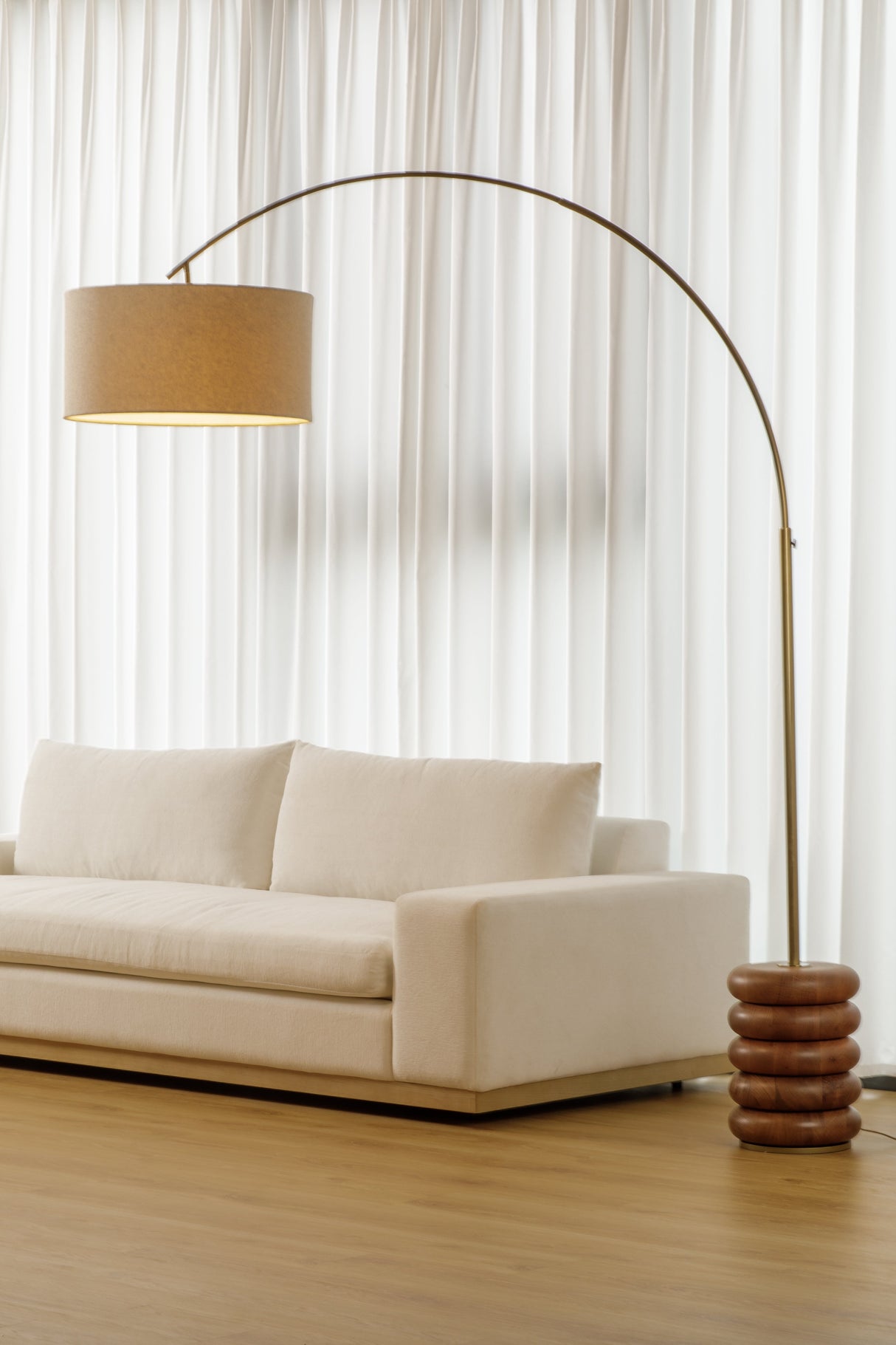 Sandia Arc Floor Lamp by Co.House Designs at Eve Furniture