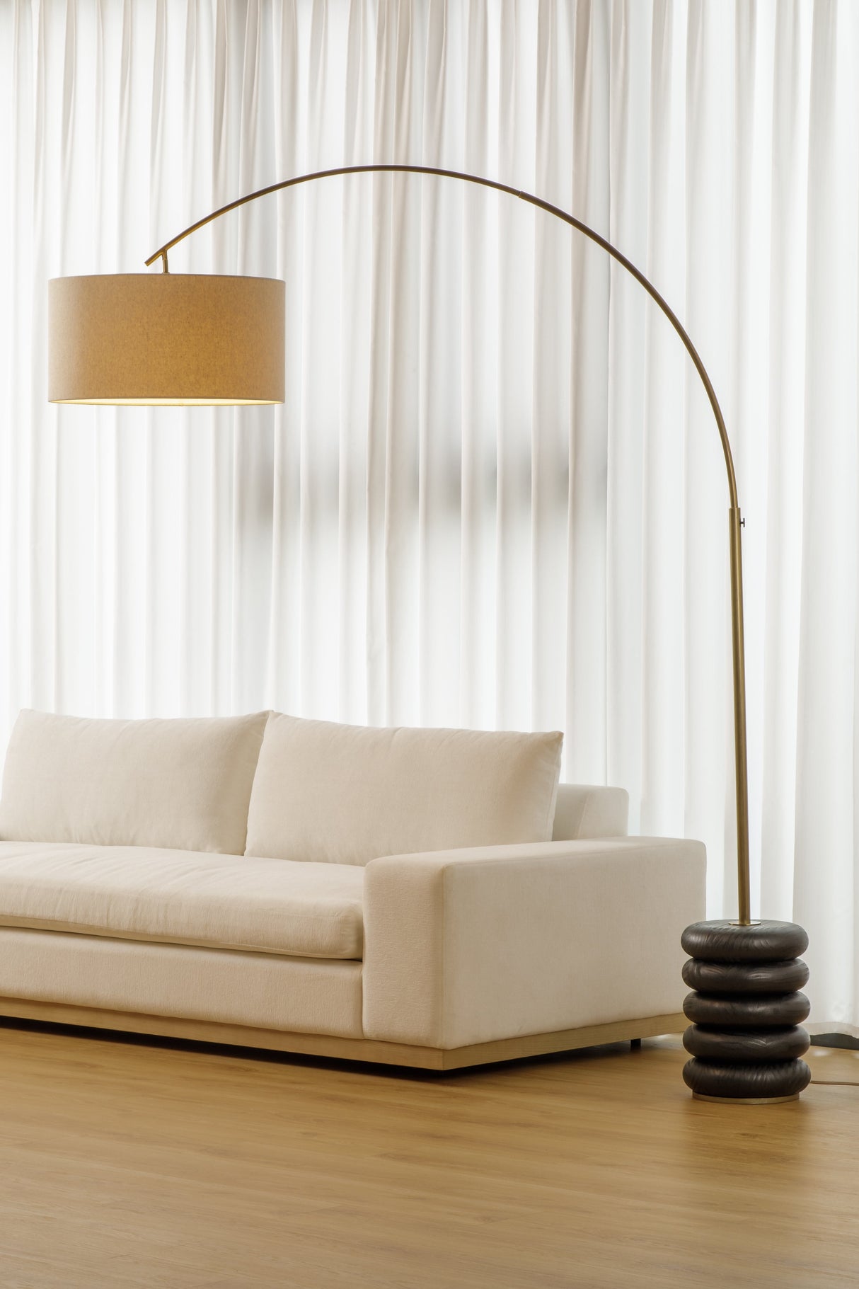 Sandia Arc Floor Lamp by Co.House Designs at Eve Furniture
