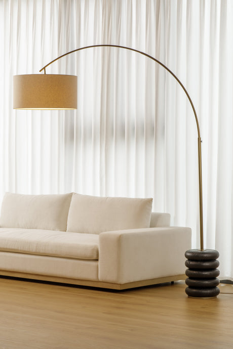 Sandia Arc Floor Lamp by Co.House Designs at Eve Furniture