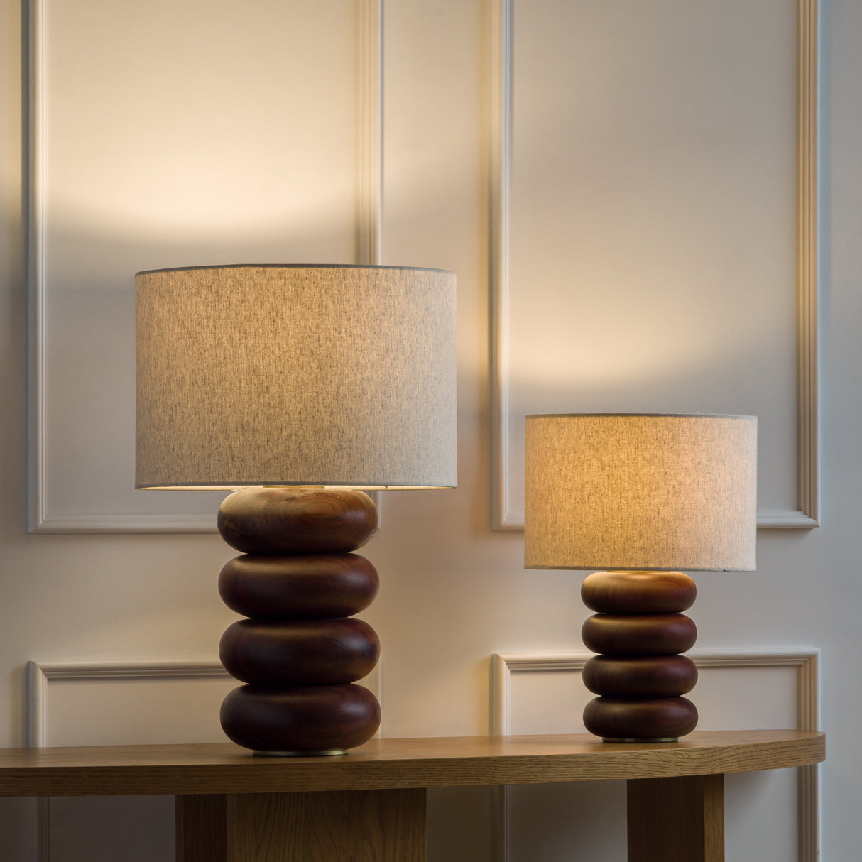 Sandia Oak Wood Table Lamp by Co.House Designs at Eve Furniture