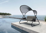 Sandor Black Swing Chair by Furniture of America at Eve Furniture