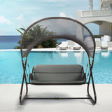Sandor Black Swing Chair by Furniture of America at Eve Furniture