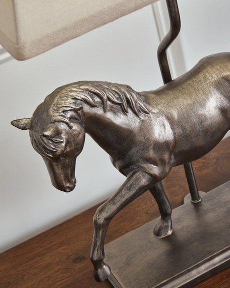 Sandorman Bronze Finish Table Lamp by Ashley at Eve Furniture