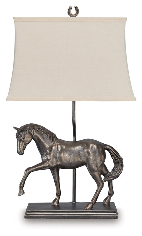 Sandorman Bronze Finish Table Lamp by Ashley at Eve Furniture