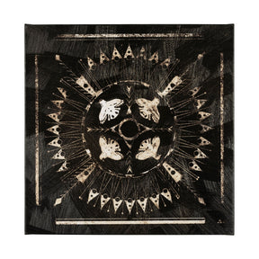 Sandpainting-Ink I by Chad Mackay a Hand Embellished Textured Canvas by Mercana at Eve Furniture