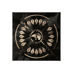 Sandpainting-Ink II by Chad Mackay a Hand Embellished Textured Canvas by Mercana at Eve Furniture