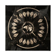 Sandpainting-Ink II by Chad Mackay a Hand Embellished Textured Canvas by Mercana at Eve Furniture