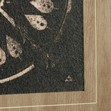 Sandpainting-Ink II by Mercana Studio Hand Embellished Textured Framed Art Print Matted under Glass by Mercana at Eve Furniture