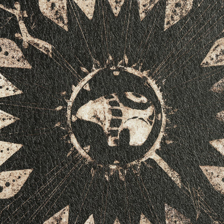Sandpainting-Ink II by Mercana Studio Hand Embellished Textured Framed Art Print Matted under Glass by Mercana at Eve Furniture