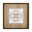 Sandpainting-Watercolor I by Mercana Studio Hand Embellished Framed Art Print Matted under Glass by Mercana at Eve Furniture