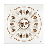 Sandpainting-Watercolor II by Chad Mackay a Hand Embellished Textured Canvas by Mercana at Eve Furniture