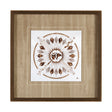 Sandpainting-Watercolor II by Mercana Studio Hand Embellished Framed Art Print Matted under Glass by Mercana at Eve Furniture