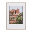 Sandstone Layers by Kelly Frere FramedPhoto Print Matted under Glass by Mercana at Eve Furniture