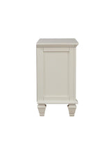 Sandy Beach 3-Drawer Nightstand White