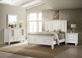 Sandy Beach 4-Piece Queen Bedroom Set with High Headboard by Coaster at Eve Furniture