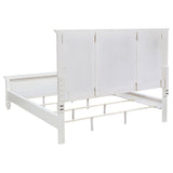 Sandy Beach Cream White California King Panel Bed by Coaster at Eve Furniture