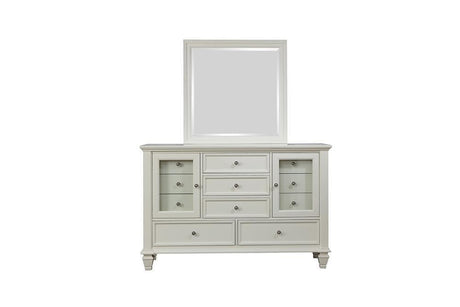 Sandy Beach White 11-Drawer Rectangular Dresser by Coaster at Eve Furniture