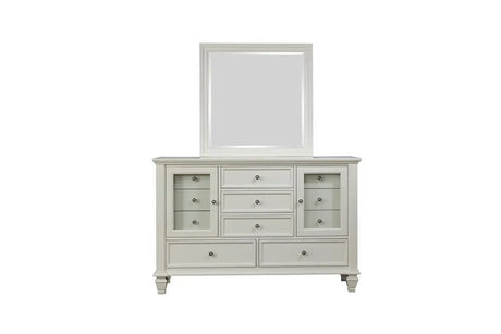 Sandy Beach White 11-Drawer Rectangular Dresser by Coaster at Eve Furniture