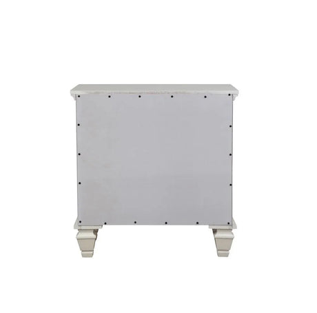 Sandy Beach White 3-Drawer Nightstand by Coaster at Eve Furniture