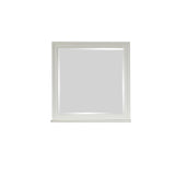 Sandy Beach White Rectangular Mirror by Coaster at Eve Furniture