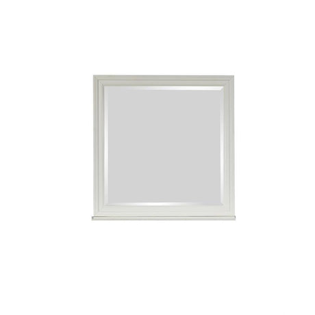 Sandy Beach White Rectangular Mirror by Coaster at Eve Furniture
